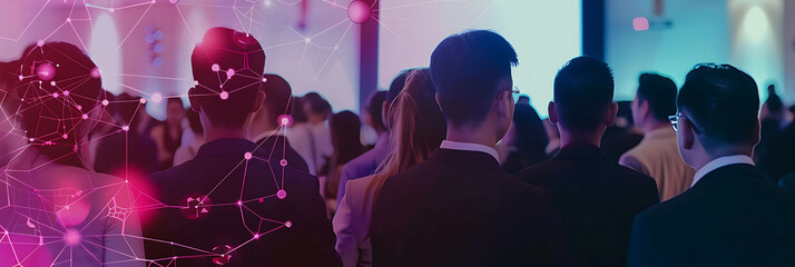 Business summit on innovation and technology showcasing disruptive solutions and strategic insights