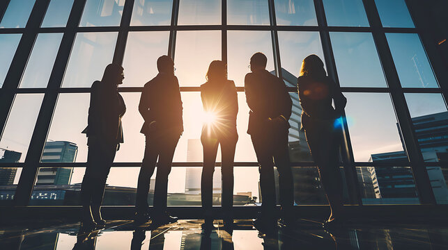 Business leaders strategizing collaboration and networking to improve market reach and customer satisfaction