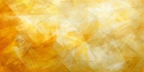 Abstract background with yellow geometric patterns and smooth texture