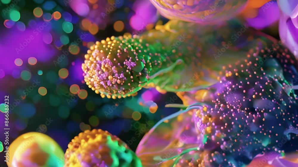 Poster the brightly colored lines in this animation represent the diffusion of cytokines throughout the bod