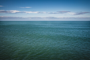 blue sky and sea