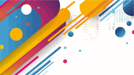 Obraz premium Abstract Vector Graphic - Background - Wallpaper - Art