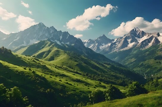 Green Mountain Landscape