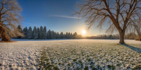 winter photo of a beautiful wide format image of a cou background