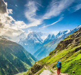 Fototapeta premium best trek in india in himachal 