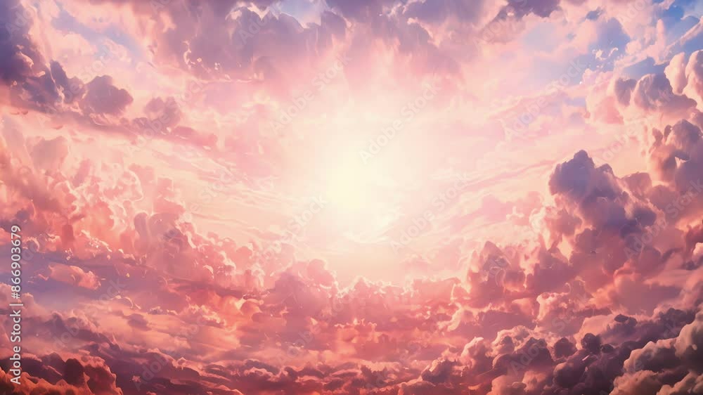 Poster the setting sun ignites the sky in a explosion of vivid reds and fiery oranges creating a trippy and