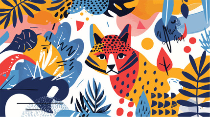 Abstract Vector Graphic