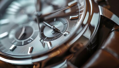 close up of watch
