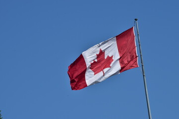 Canadian flag, Canada Day.