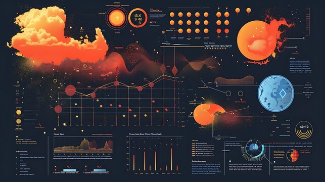Infographic on the Third Law of Thermodynamics detailing the concept of absolute zero and its implications with diagrams showing temperature scales and molecular motion