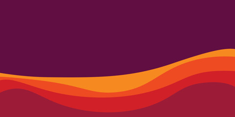 Grioovy psychedelic wave background for banner design. Retro 60s 70s psychedelic pattern. Modern wave retro abstract design. Rainbow 60s, 70s, hippie vector.