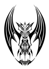 Black Dragon Tattoo No Tail