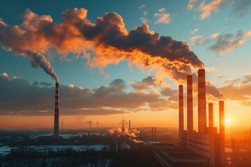 Environmental Impact of Industrial Chimneys