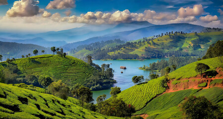 he picturesque landscapes of Ooty in Tamil Nadu