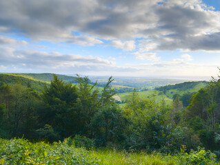 view towards the severn vale