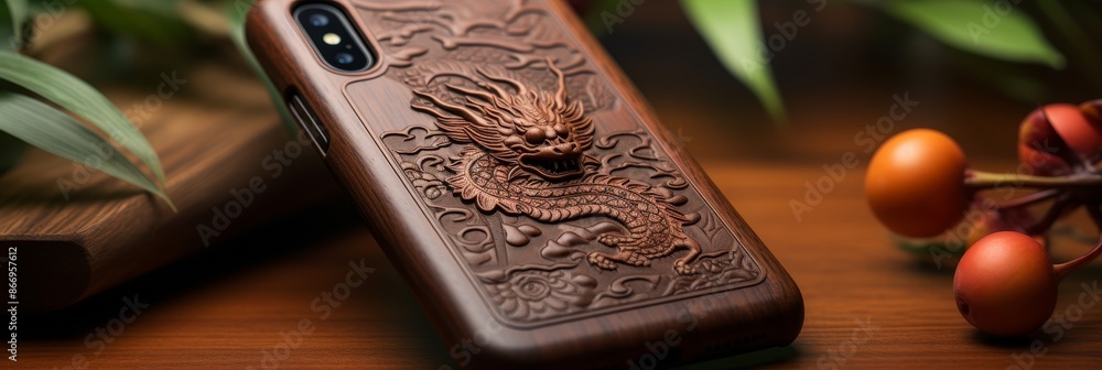 Poster customized phone case production by cnc machine demonstrates precision customization potential