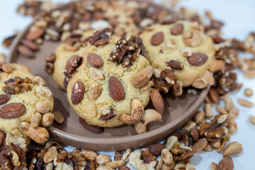 galletas cookies de frutos secos