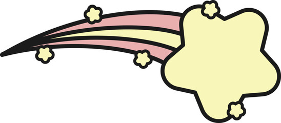 Shooting Star Illustration