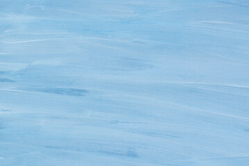 blue painted background on paper texture