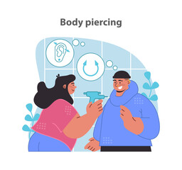 Expressive self-styling choice. Expert body piercing service.