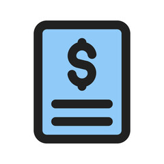 invoice line color icon