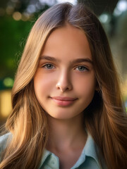 Obraz premium portrait of a young girl