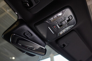 Gadget car sun visor and rearview mirror are automotive exterior accessories