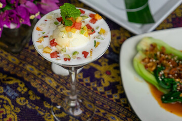 salad with avocado