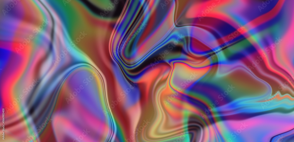 Poster abstract artistic background with neon acid colorful splashes of paint. psychedelic trippy vivid tex
