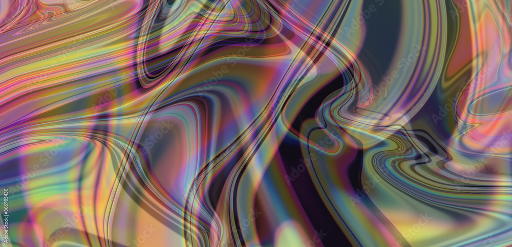 Poster abstract artistic background with neon acid colorful splashes of paint. psychedelic trippy vivid tex