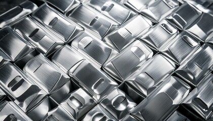 Aluminum texture background, surface