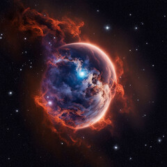 stunning series of space photographs that capture the vastness and beauty of the cosmos. Focus on a variety of celestial objects and phenomena, including stars, planets, galaxies, nebulae, and meteor 