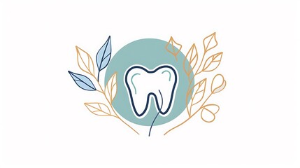 Obraz premium tooth, dentist, care, illustration, design, symbol, vector, hygiene, medicine, clean, dentistry, logotype, concept, logo, sign, dental, icon, clinic, health, flat, medical, implant, modern, healthy, m