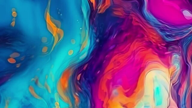water wave abstract background ,marble,waves,ripples ,liquid paint,cloud abstract with colorful fractal lines,beautiful liquid art 3D abstract design colorful marble video
