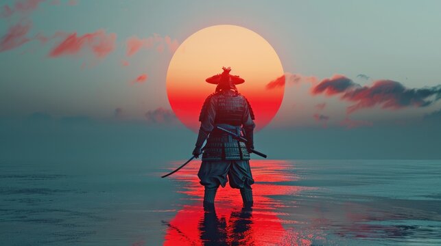 Samurai Rising Sun Rising Sun Japanese Images – Browse 59,580 Stock Photos, Vectors, and ...