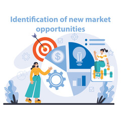 Trend watching. Specialist tracking new business trends. Forecasting