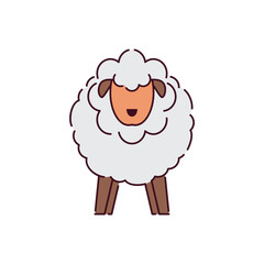 Sheep Icon Illustration