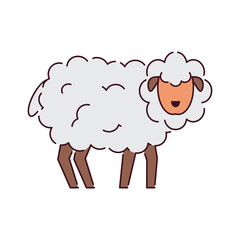 Sheep Icon Illustration