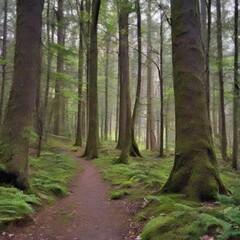 Obraz premium Forest Trail