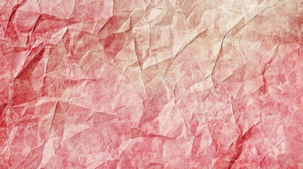 Fototapeta premium Vintage pink grunge paper texture for designing and scrapbooking with an aged compressed and crumpled appearance