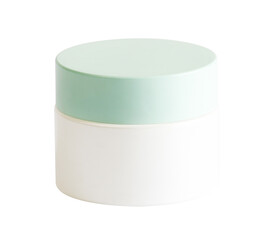 cosmetic cream container isolated