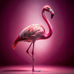 Flamingo, aspect 1:1