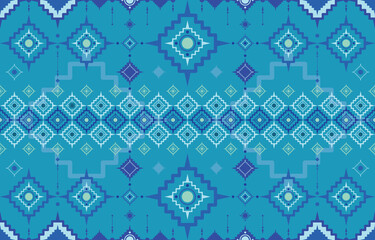 Gemetric ethnic oriental ikat pattern traditional Design for background,carpet,wallpaper,clothing,wrapping,batic,fabic,vector illustraion.
embroidery style.
