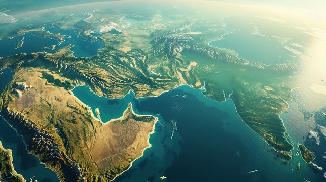 Digital world globe centered on America, illustrating global network and connectivity on Earth, data transfer, cyber technology, information exchange, and international telecommunication.