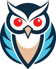 
owl vector logo icon
