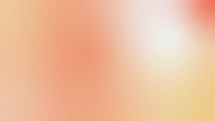Peach orange noise gradient background, creating a soft and delicate texture for fresh vibrant look