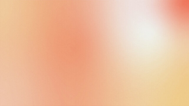 Fototapeta Peach orange noise gradient background, creating a soft and delicate texture for fresh vibrant look