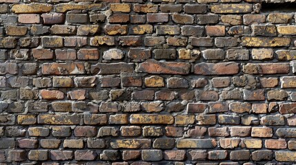 Obraz premium Texture of a weathered brick wall