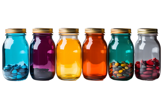 Art supplies for children Isolated on transparent background