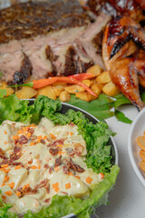 Pizza and party Day Close up